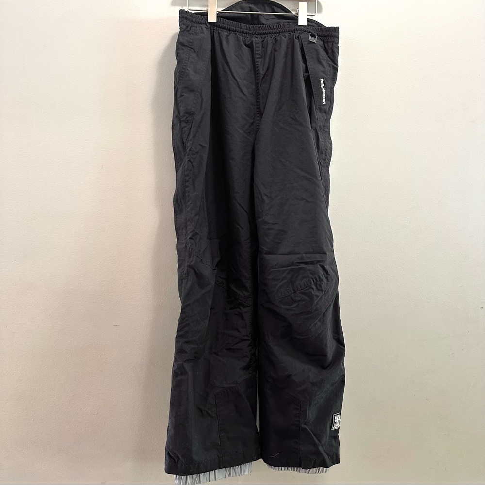 Helly Hansen Waterproof Men's Large Black Pants Helly Tech Performance Ski Rain